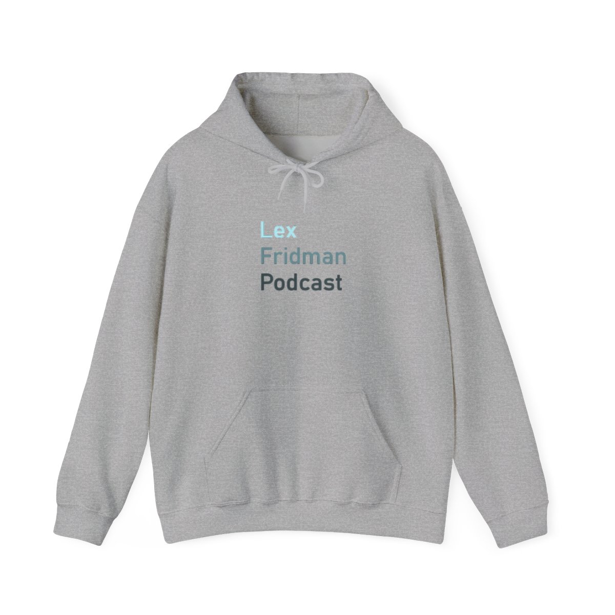 Lex Fridman Podcast Hoodie #3 - alternate angle 4, merchandise