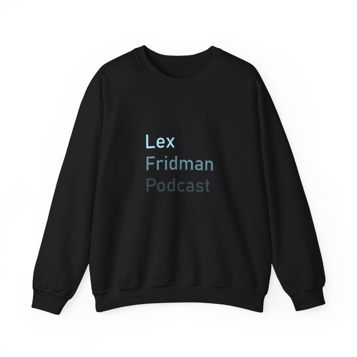 Lex Fridman Podcast Crewneck Sweatshirt