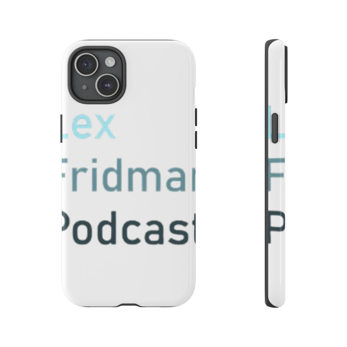 Lex Fridman Podcast Phone Case - alternate angle 5, merchandise
